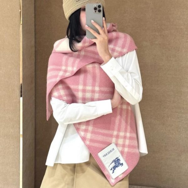 repliche,replica,perfette,siti di,affidabili,migliori siti,dove comprare,1:1,scarpe da ginnastica Sciarpa Burberry in misto cashmere e lana (con cappuccio) (TQMRK)