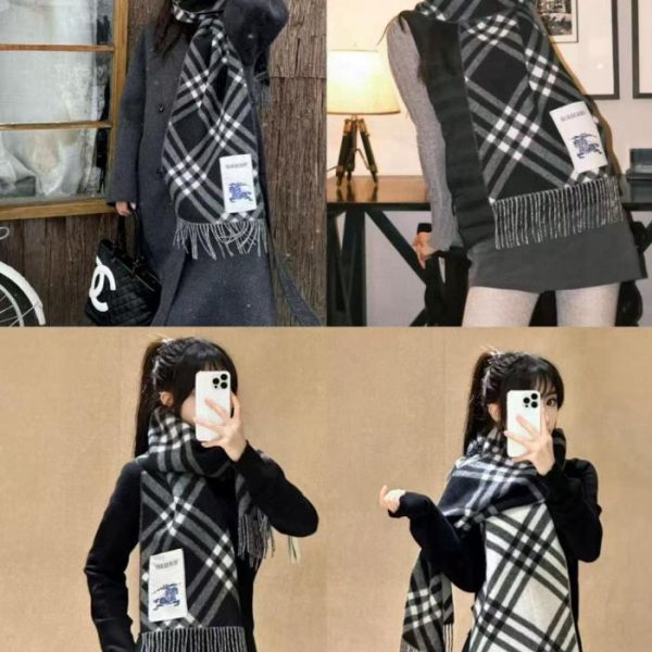 repliche,replica,perfette,siti di,affidabili,migliori siti,dove comprare,1:1,scarpe da ginnastica La nuova sciarpa tartan in cashmere di Burberry (LHNNY)