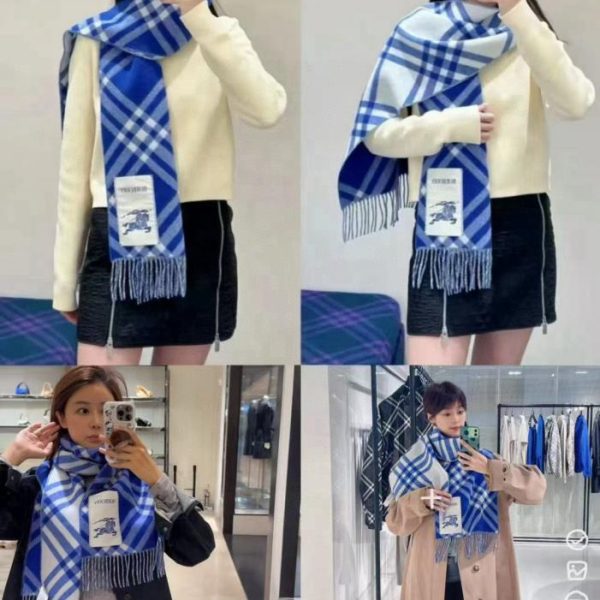 repliche,replica,perfette,siti di,affidabili,migliori siti,dove comprare,1:1,scarpe da ginnastica La nuova sciarpa tartan in cashmere di Burberry (TQOZS)