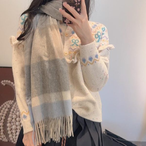 repliche,replica,perfette,siti di,affidabili,migliori siti,dove comprare,1:1,scarpe da ginnastica La nuova sciarpa/scialle a forma di cuore di Burberry (TUXWK)