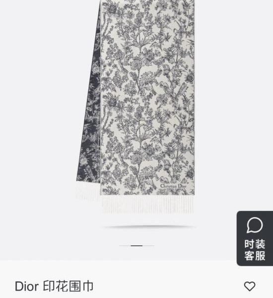 repliche,replica,perfette,siti di,affidabili,migliori siti,dove comprare,1:1,scarpe da ginnastica Sciarpa ricamata con motivo Dior Chardons (T50C9)