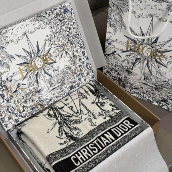 repliche,replica,perfette,siti di,affidabili,migliori siti,dove comprare,1:1,scarpe da ginnastica Scialle Dior 【Global Starry Night Travel】in bianco e nero (YQ7S8)