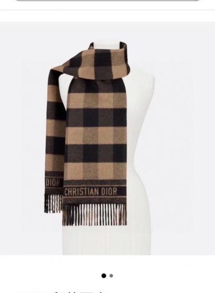 repliche,replica,perfette,siti di,affidabili,migliori siti,dove comprare,1:1,scarpe da ginnastica Sciarpa stampata DIOR in lana e cashmere. Sciarpa con stampa Check ‘N’ Dior (32JQU)