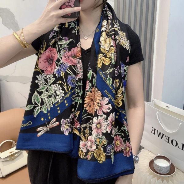 repliche,replica,perfette,siti di,affidabili,migliori siti,dove comprare,1:1,scarpe da ginnastica Sciarpa Dior in seta, 140 cm, realizzata in pura seta e cashmere (seta di gelso + cashmere).