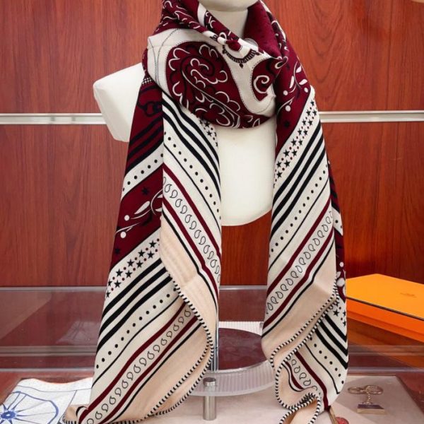 repliche,replica,perfette,siti di,affidabili,migliori siti,dove comprare,1:1,scarpe da ginnastica Sciarpa in cashmere Hermès Amazonian Celebration (IKNAE)