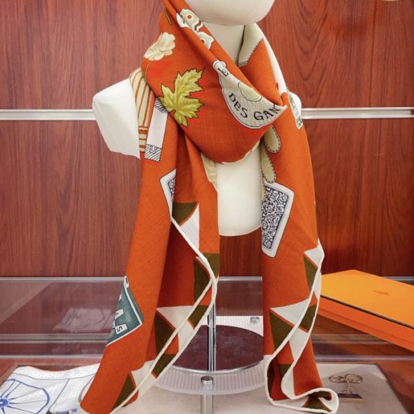 repliche,replica,perfette,siti di,affidabili,migliori siti,dove comprare,1:1,scarpe da ginnastica Guanti Hermès Time Cashmere Fazzoletto (M3559)