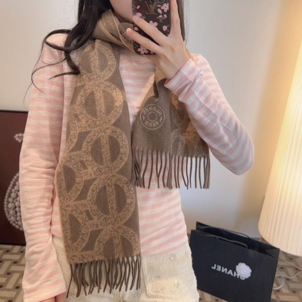 repliche,replica,perfette,siti di,affidabili,migliori siti,dove comprare,1:1,scarpe da ginnastica Sciarpa reversibile Hermès, 100% pelle di agnello (35GM3)