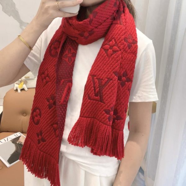 repliche,replica,perfette,siti di,affidabili,migliori siti,dove comprare,1:1,scarpe da ginnastica Sciarpa in lana autunno/inverno Louis Vuitton, sciarpa/scialle in cashmere spesso e caldo (GGRI1)