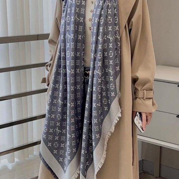 repliche,replica,perfette,siti di,affidabili,migliori siti,dove comprare,1:1,scarpe da ginnastica Classico stile Louis Vuitton blu denim con delicato motivo jacquard Monogram (EOEZL)
