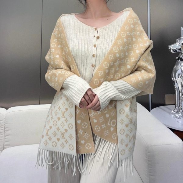 repliche,replica,perfette,siti di,affidabili,migliori siti,dove comprare,1:1,scarpe da ginnastica Sciarpa LV autunno/inverno (88T27)