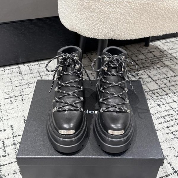 repliche,replica,perfette,siti di,affidabili,migliori siti,dove comprare,1:1,scarpe da ginnastica I nuovi stivaletti con plateau e lacci di Alexander Wang (FMWH9)