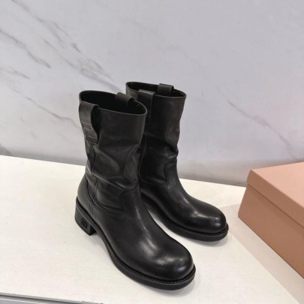 Stivali morbidi stile passerella primavera/estate MIUMIU (OT17V)