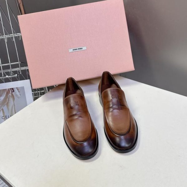 repliche,replica,perfette,siti di,affidabili,migliori siti,dove comprare,1:1,scarpe da ginnastica Mocassini MIUMIU della collezione autunno/inverno (M5RQN)