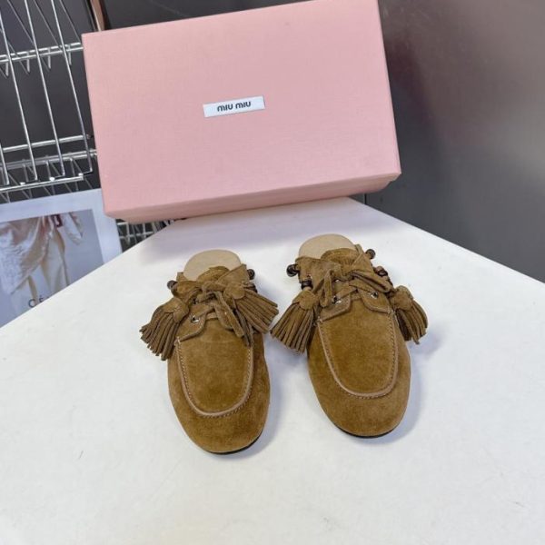 Mocassini a mezza lunghezza primavera/estate MIUMIU Milano (J2Q4I)