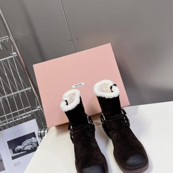 repliche,replica,perfette,siti di,affidabili,migliori siti,dove comprare,1:1,scarpe da ginnastica Versione premium degli stivali da passerella autunno/inverno limitati di MIUMIU (UO3ZG)