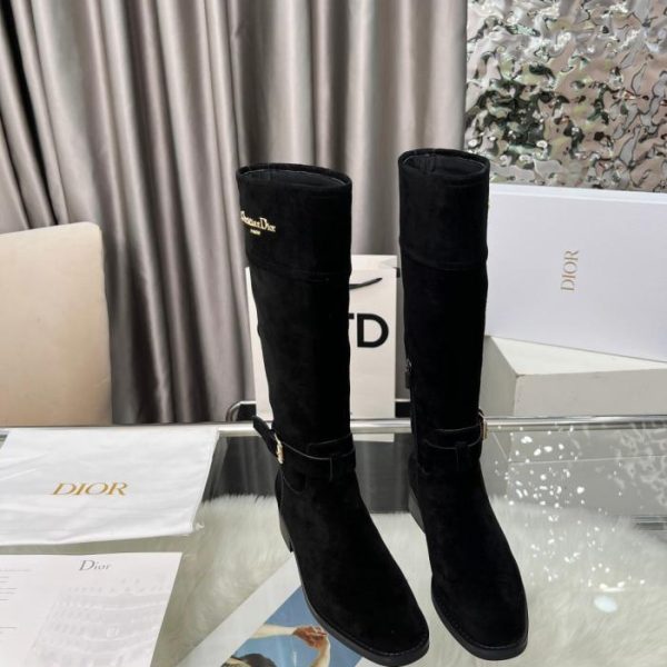 Stivali brogue stile retrò britannico Dior (6NRDH)