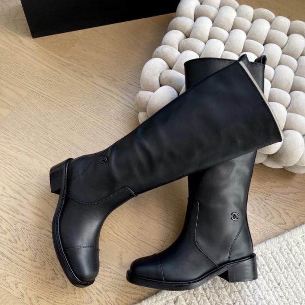 repliche,replica,perfette,siti di,affidabili,migliori siti,dove comprare,1:1,scarpe da ginnastica La nuova collezione di stivali alla caviglia e al ginocchio di Chanel, versione top di gamma (CDWM1)