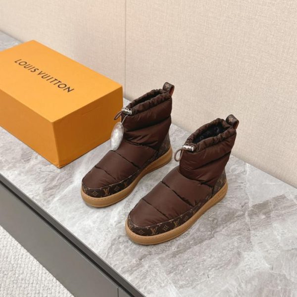 repliche,replica,perfette,siti di,affidabili,migliori siti,dove comprare,1:1,scarpe da ginnastica Gli ultimi stivali da neve autunno/inverno di Louis Vuitton (NYE7T)