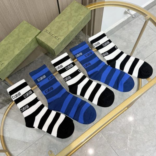 repliche,replica,perfette,siti di,affidabili,migliori siti,dove comprare,1:1,scarpe da ginnastica [Una scatola contiene cinque paia] Calzini profumati Gucci New Arrival, calzini con logo autentico, puro cotone (66C06)