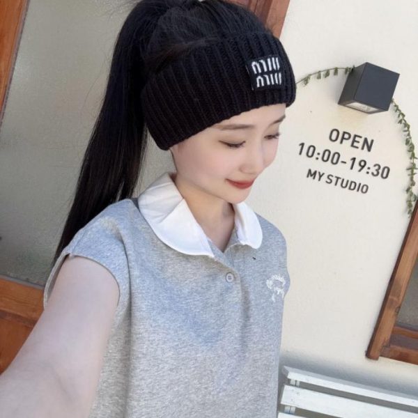 Sito ufficiale MiuMiu nuova fascia per capelli (KUKCA)