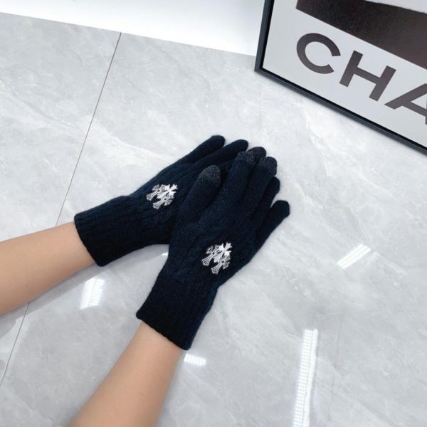 repliche,replica,perfette,siti di,affidabili,migliori siti,dove comprare,1:1,scarpe da ginnastica Guanti in lana Chrome Hearts (ICQC4)