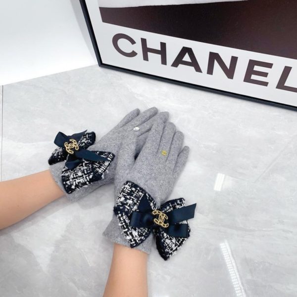 repliche,replica,perfette,siti di,affidabili,migliori siti,dove comprare,1:1,scarpe da ginnastica Guanti in lana nuova Chanel (83ZU3)