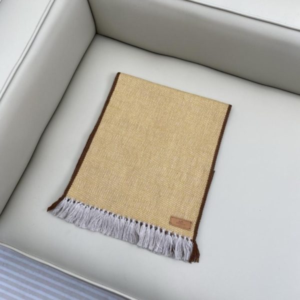 repliche,replica,perfette,siti di,affidabili,migliori siti,dove comprare,1:1,scarpe da ginnastica Sciarpa in cashmere color block bifacciale Hermes (O4OMG)