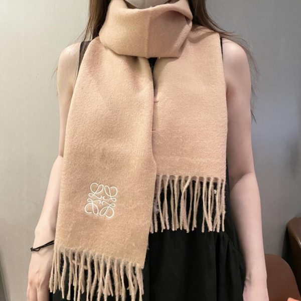 Sciarpa unisex originale di alta qualità Loewe (2H1YH)