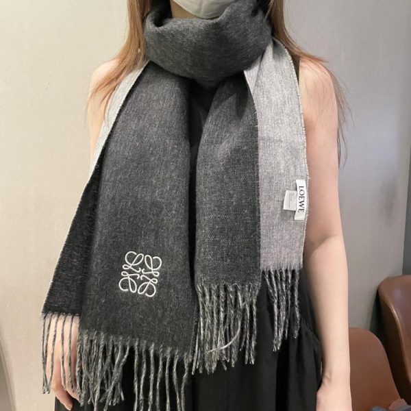 Sciarpa unisex originale di alta qualità Loewe (CR079)
