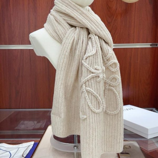 repliche,replica,perfette,siti di,affidabili,migliori siti,dove comprare,1:1,scarpe da ginnastica [Stile Filo d’Oro] Sciarpa lavorata a maglia tinta unita dell’ultima collezione di LOEWE (3YQCC)