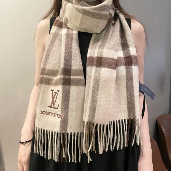 repliche,replica,perfette,siti di,affidabili,migliori siti,dove comprare,1:1,scarpe da ginnastica Sciarpa in puro cashmere LV (2YS64)