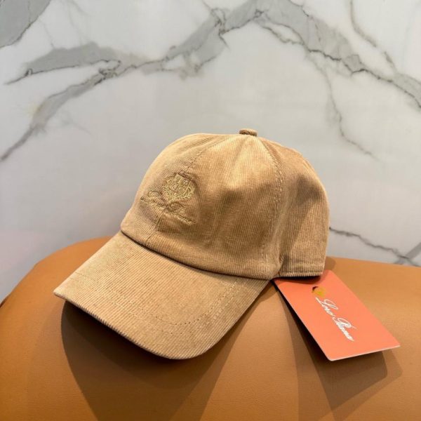 repliche,replica,perfette,siti di,affidabili,migliori siti,dove comprare,1:1,scarpe da ginnastica Loro Piana Nuovo berretto da baseball in velluto a coste di fascia alta (QQTHE)