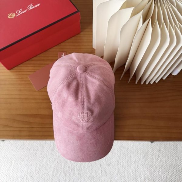 repliche,replica,perfette,siti di,affidabili,migliori siti,dove comprare,1:1,scarpe da ginnastica Cappellino da baseball in pelle scamosciata di alta qualità Loro Piana (64ZLS)