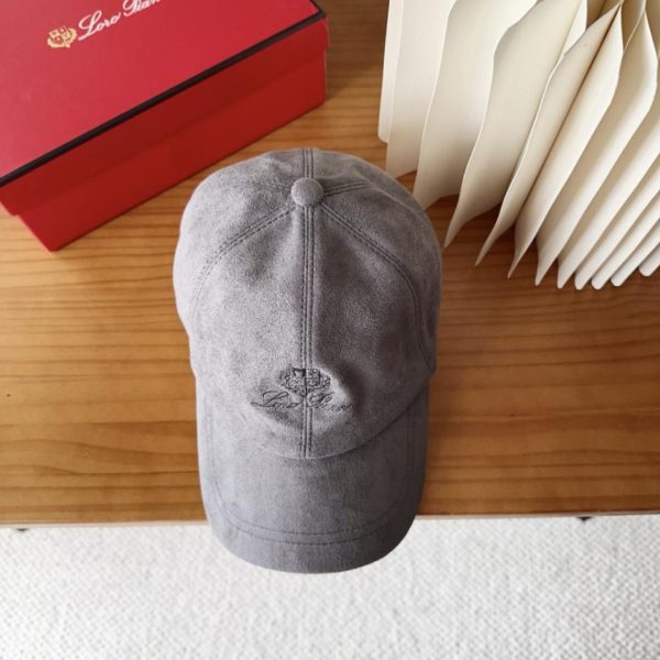 repliche,replica,perfette,siti di,affidabili,migliori siti,dove comprare,1:1,scarpe da ginnastica Loro Piana Nuovo berretto da baseball in pelle scamosciata di fascia alta (D5633)