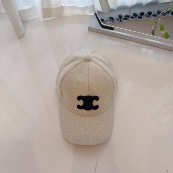 repliche,replica,perfette,siti di,affidabili,migliori siti,dove comprare,1:1,scarpe da ginnastica Cappellino da baseball Celine autunno/inverno in lana con motivo Arc de Triomphe (0SCXE)