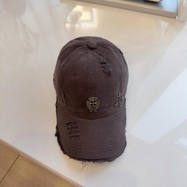 repliche,replica,perfette,siti di,affidabili,migliori siti,dove comprare,1:1,scarpe da ginnastica Cappellino da baseball spazzolato Chrome Hearts New (9289D)