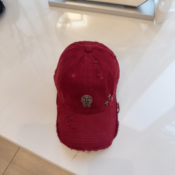 Cappellino da baseball spazzolato Chrome Hearts New (D61LY)