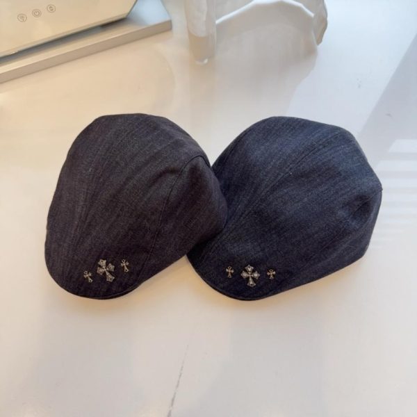 repliche,replica,perfette,siti di,affidabili,migliori siti,dove comprare,1:1,scarpe da ginnastica Cappellino da baseball Chrome Hearts New Forward Beret, unisex (1YYSX)