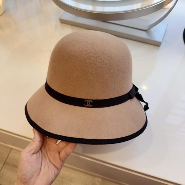 repliche,replica,perfette,siti di,affidabili,migliori siti,dove comprare,1:1,scarpe da ginnastica Cappello da pescatore CHANEL in lana nuova, 100% lana (ORZ9R)