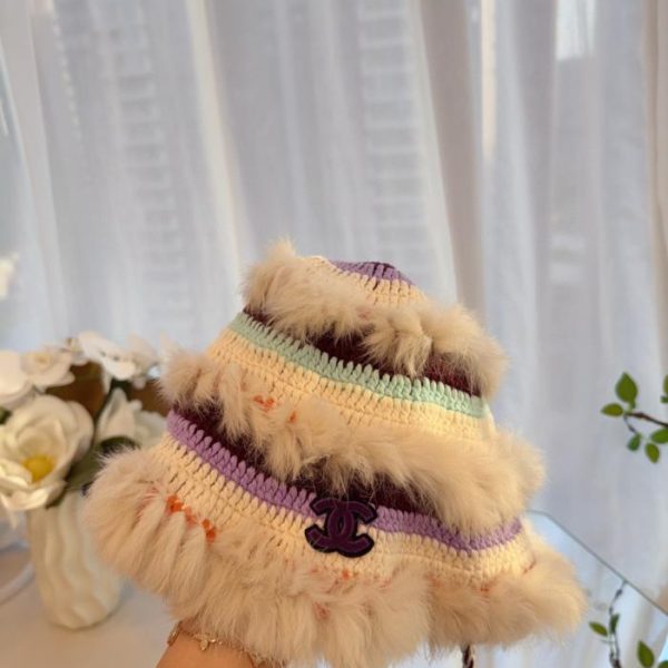 repliche,replica,perfette,siti di,affidabili,migliori siti,dove comprare,1:1,scarpe da ginnastica Cappello da pescatore CHANEL con trecce in maglia (Y3KD4)