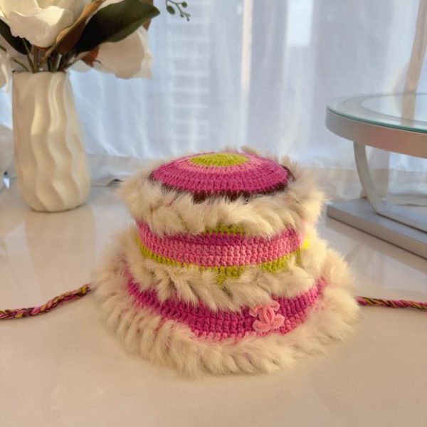 repliche,replica,perfette,siti di,affidabili,migliori siti,dove comprare,1:1,scarpe da ginnastica Cappello da pescatore CHANEL con treccia lavorata a maglia (0VBEV)