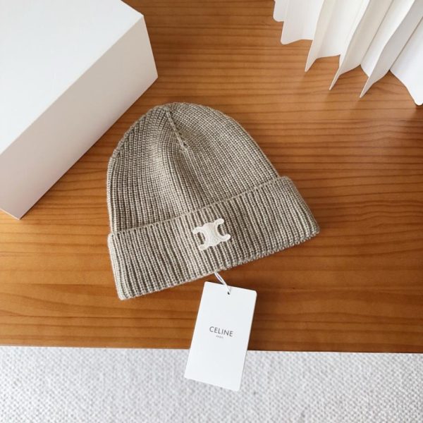 repliche,replica,perfette,siti di,affidabili,migliori siti,dove comprare,1:1,scarpe da ginnastica Cappello lavorato a maglia Celine autunno/inverno, nuovo stile, per uomo e donna (QJ1BE)
