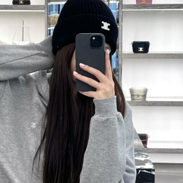 repliche,replica,perfette,siti di,affidabili,migliori siti,dove comprare,1:1,scarpe da ginnastica Cappello lavorato a maglia Celine autunno/inverno, nuovo stile, per uomo e donna (X79E3)