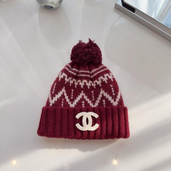 repliche,replica,perfette,siti di,affidabili,migliori siti,dove comprare,1:1,scarpe da ginnastica Berretto in maglia spessa CHANEL, berretto in maglia calda extra spessa Jacquard (QICSR)