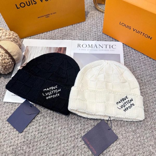 repliche,replica,perfette,siti di,affidabili,migliori siti,dove comprare,1:1,scarpe da ginnastica Berretto lavorato a maglia Louis Vuitton, stile unisex (4KOLO)