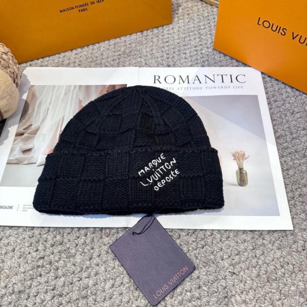 repliche,replica,perfette,siti di,affidabili,migliori siti,dove comprare,1:1,scarpe da ginnastica Berretto lavorato a maglia Louis Vuitton, stile unisex (WQA25)