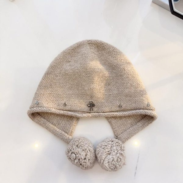repliche,replica,perfette,siti di,affidabili,migliori siti,dove comprare,1:1,scarpe da ginnastica Cappello in maglia di lana Faraday, nuovo stile autunno/inverno di Chrome Hearts (FHHD7)