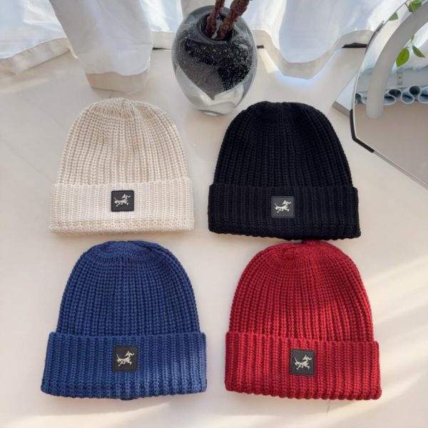 repliche,replica,perfette,siti di,affidabili,migliori siti,dove comprare,1:1,scarpe da ginnastica Berretto lavorato a maglia in stile boutique Arc’teryx, nuovo, fodera in pile, doppio strato di calore, stile unisex (2YCQ4)