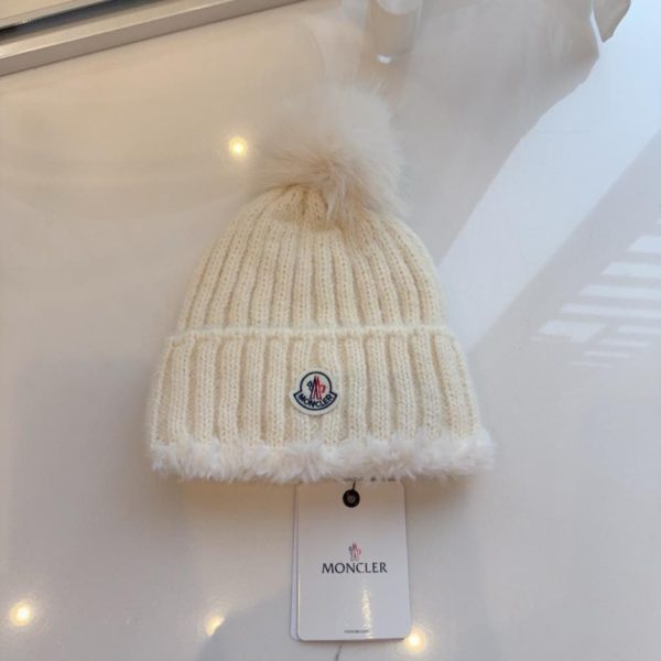 repliche,replica,perfette,siti di,affidabili,migliori siti,dove comprare,1:1,scarpe da ginnastica Nuovo cappello in lana lavorato a maglia di Moncler, spesso e caldo (392XV)