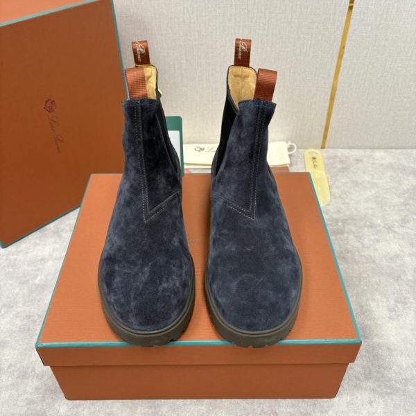 repliche,replica,perfette,siti di,affidabili,migliori siti,dove comprare,1:1,scarpe da ginnastica Loro Piana Nuovi Stivaletti Chelsea da Uomo (1Q4FC)